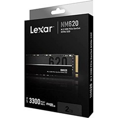 Lexar NM620 2TB SSD M.2 PCIe 3.0 x4 - Ultra-Fast NVMe Storage for High Performance Gaming & Productivity